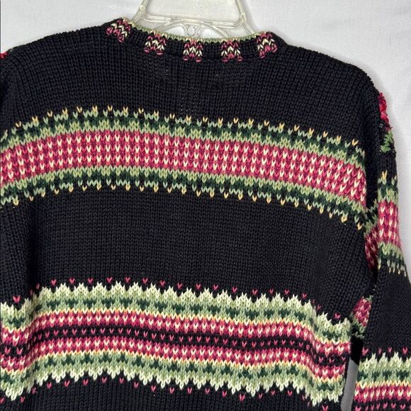 Tiara Vintage Holiday Cardigan Sweater. Size Small Petite. - Picture 7 of 8